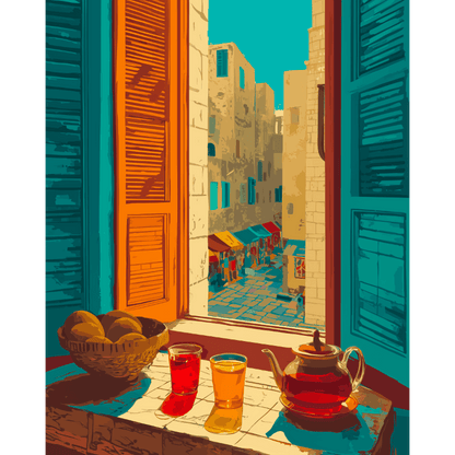 Hidden from the sun | Paint by Number- Paint by Numbers