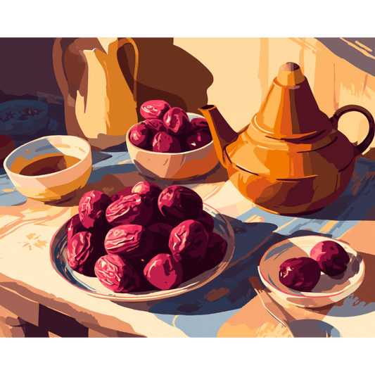 Breaking the fast | Paint by Number- Paint by Numbers