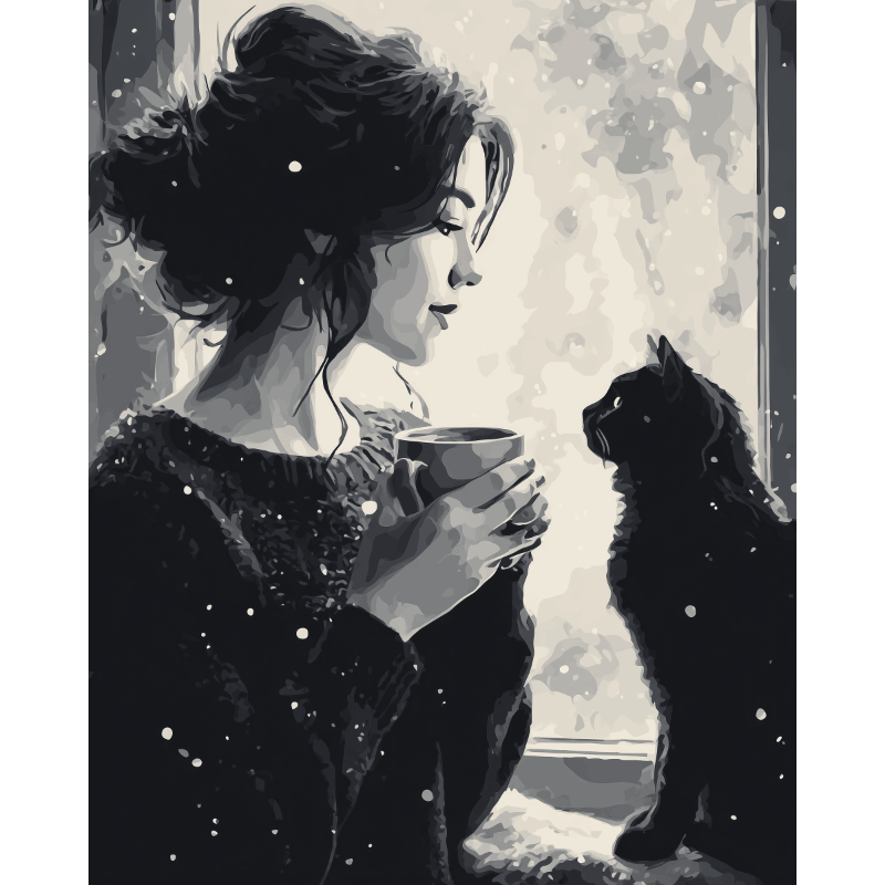 Shared silence | Paint by Number- Paint by Numbers