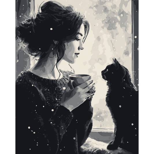Shared silence | Paint by Number- Paint by Numbers