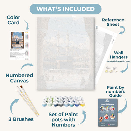 Toward the Kaaba | Paint by Number
