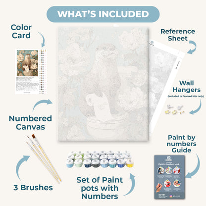 Otter the helper | Paint by Number