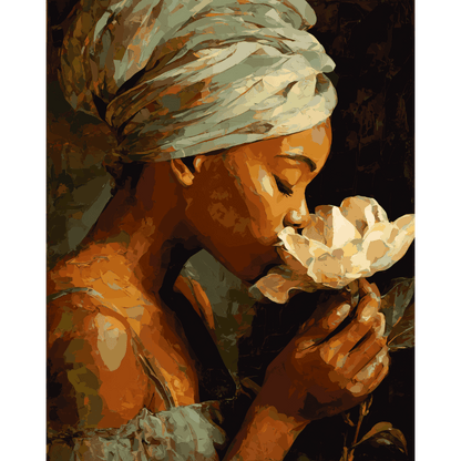 Silent Bloom | Paint by Number- Paint by Numbers