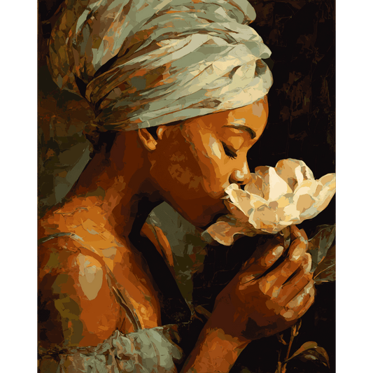 Silent Bloom | Paint by Number- Paint by Numbers