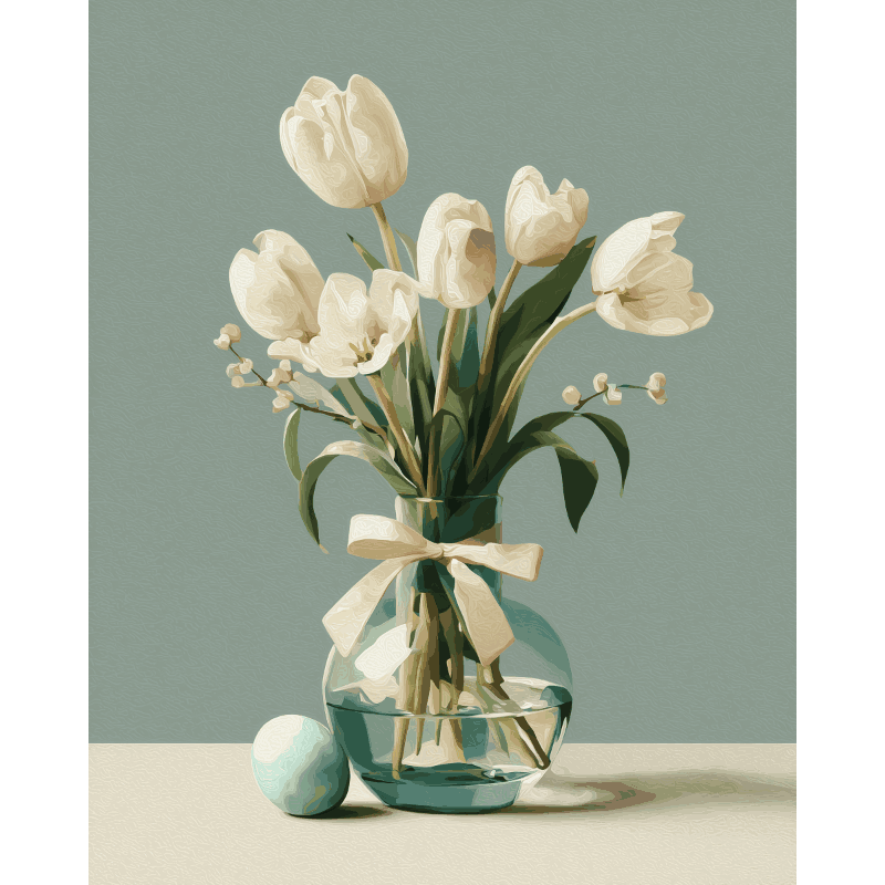 Whispers of Spring | Paint by Number- Paint by Numbers