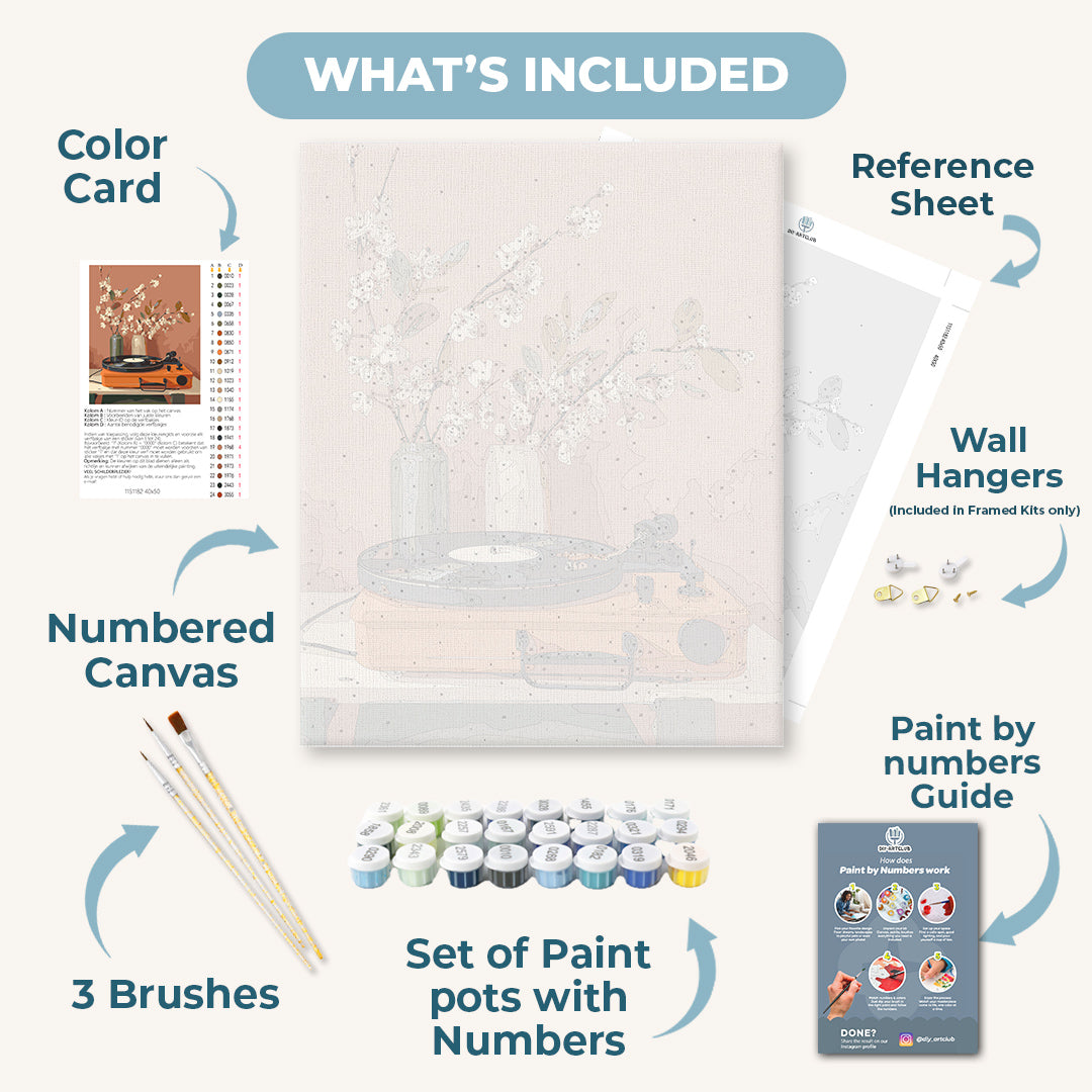 Blooming sounds | Paint by Number