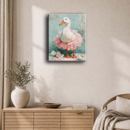 Gåseballerinaen | Maleri etter tall