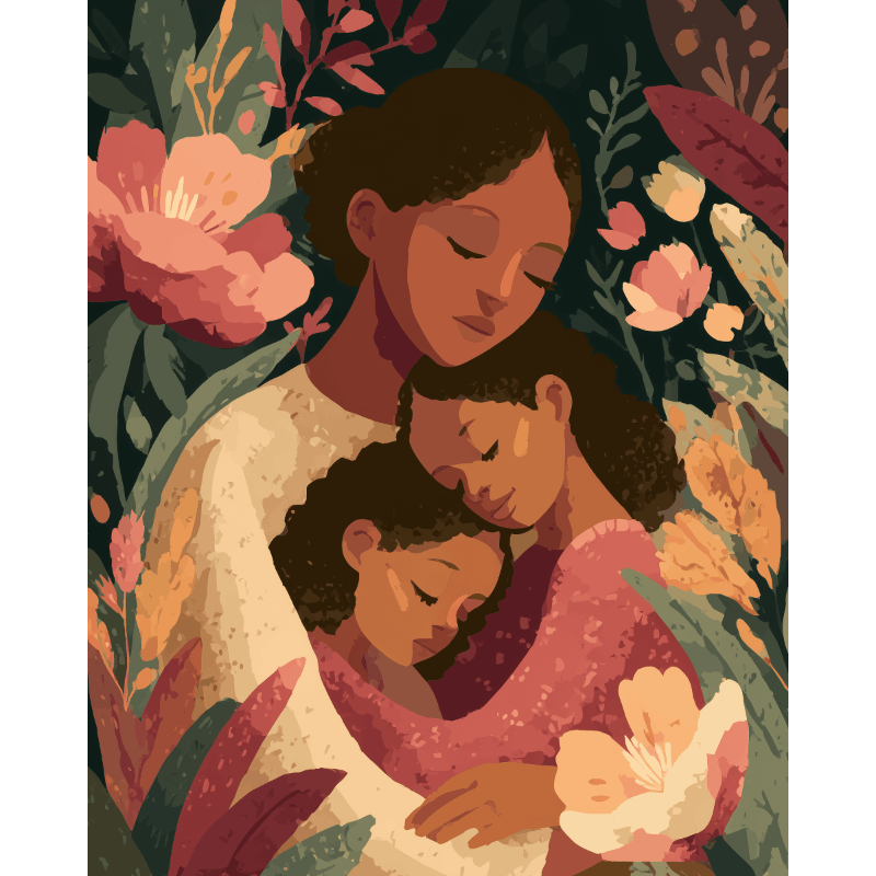 Held by Love | Paint by Number- Paint by Numbers