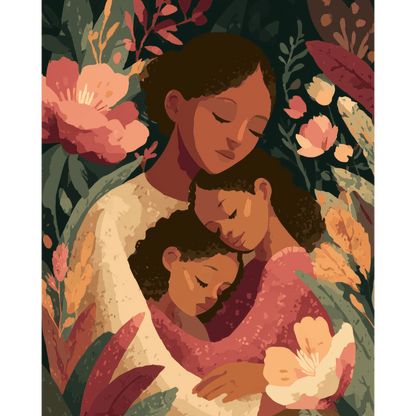 Held by Love | Paint by Number- Paint by Numbers