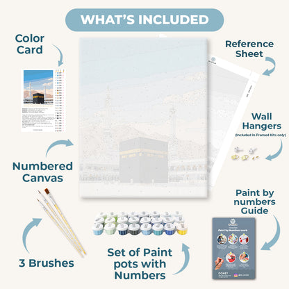 Sacred Kaaba | Paint by Number