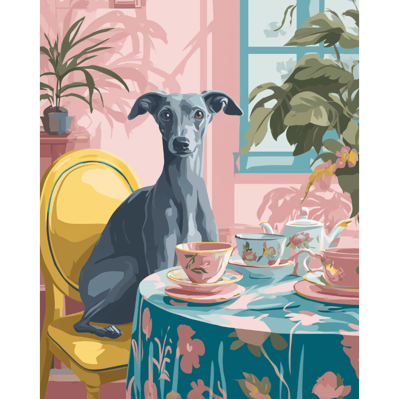 Tea with the Duchess | Paint by Number- Paint by Numbers