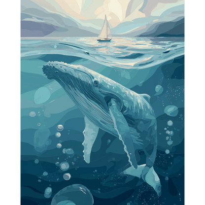 Dreamy underwater | Paint by Number- Paint by Numbers
