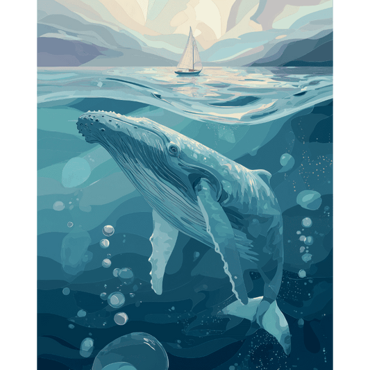 Dreamy underwater | Paint by Number- Paint by Numbers