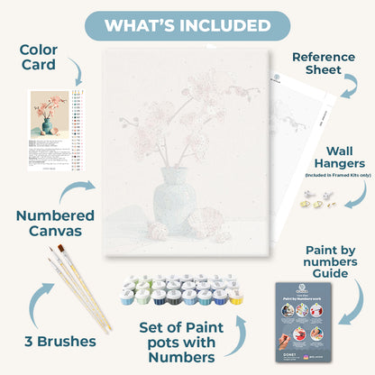 Floral Elegancy | Paint by Number