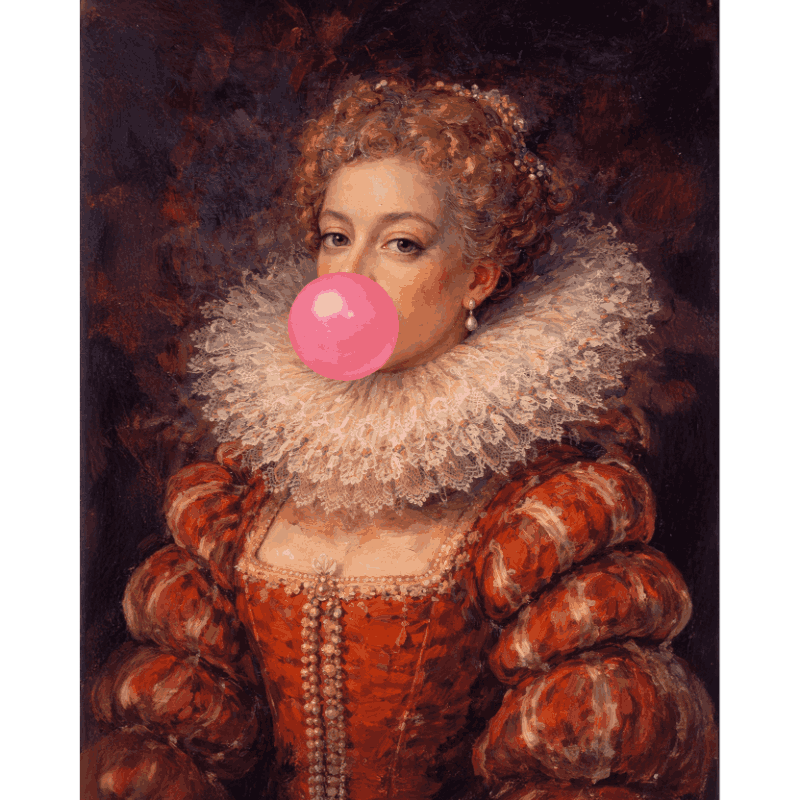 Pop Baroque | Paint by Number- Paint by Numbers