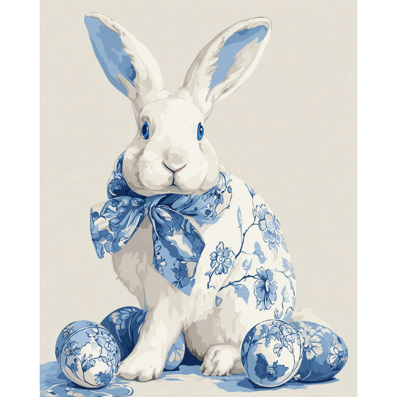 Heirloom of spring | Paint by Number- Paint by Numbers