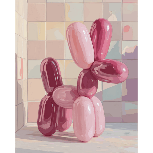 Balloon dog | Paint by Number- Paint by Numbers