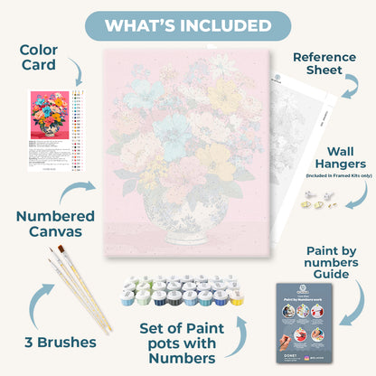 Petals Burst | Paint by Number