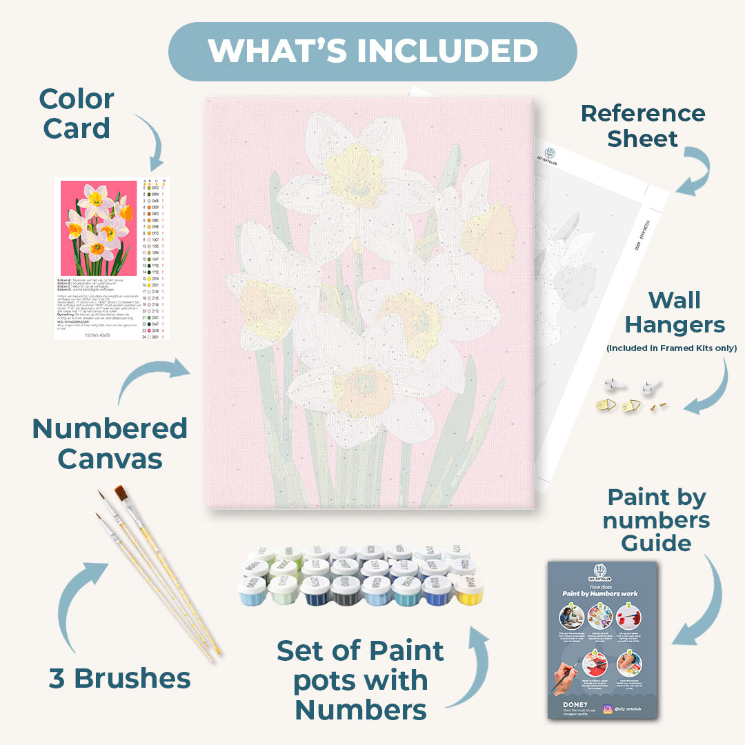 Spring in Bold | Paint by Number