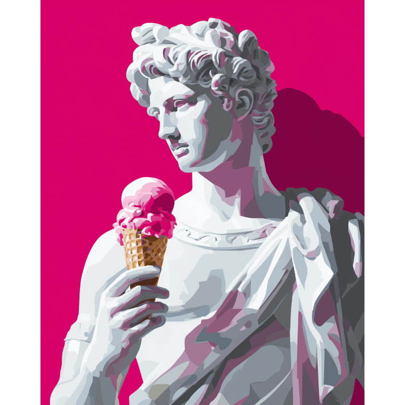 Cool Marble | Paint by Number- Paint by Numbers