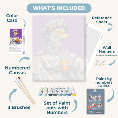 Refreshing David | Paint by Number