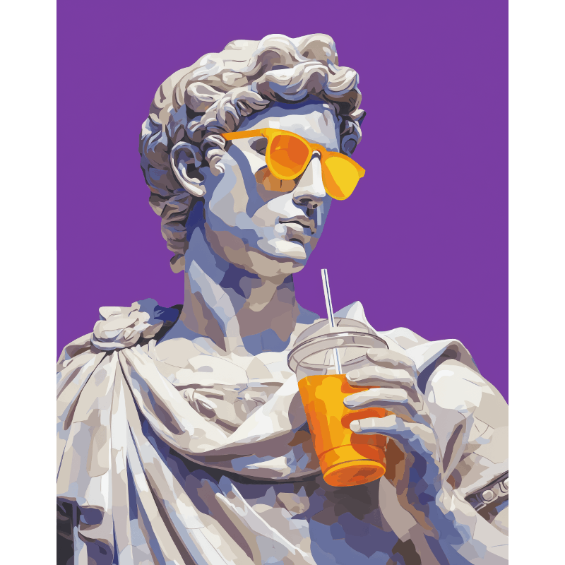 Refreshing David | Paint by Number- Paint by Numbers