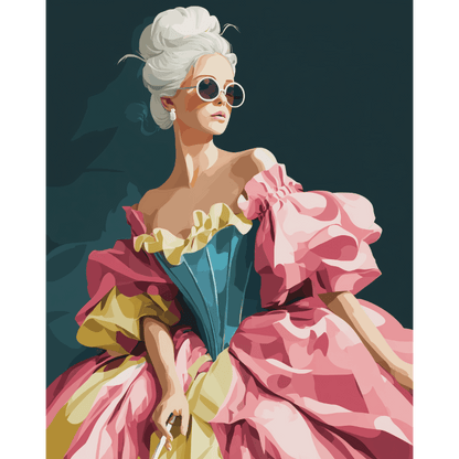 The Modern Duchess | Paint by Number- Paint by Numbers