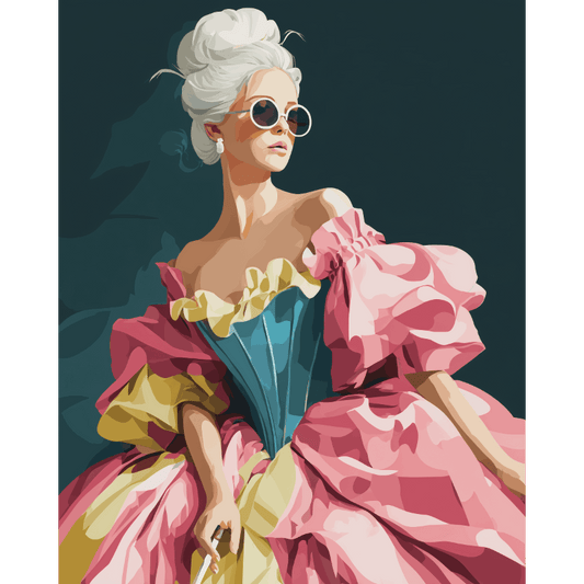 The Modern Duchess | Paint by Number- Paint by Numbers