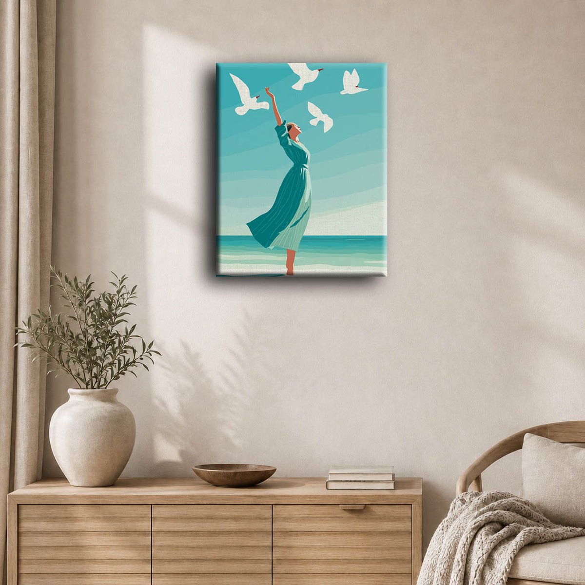 Fredsstiftere | Maleri etter tall