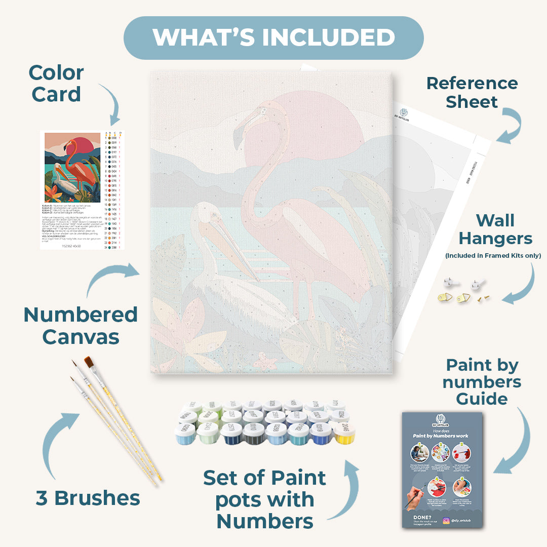 The Coral Horizon | Paint by Number