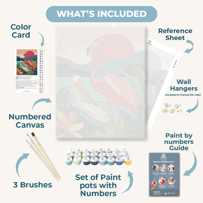 The Coral Horizon | Paint by Number