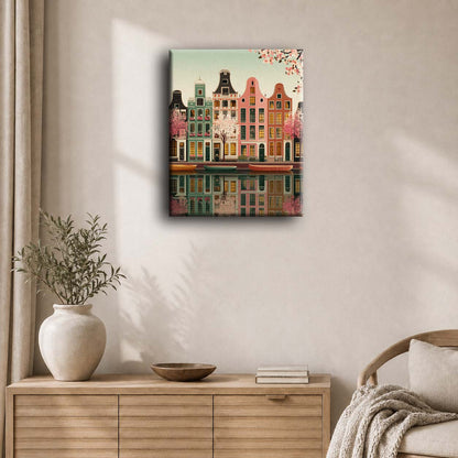 Kevät Amsterdamissa | Numeromaalaus