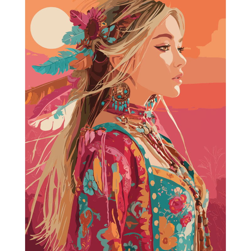 Festival look | Paint by Number- Paint by Numbers