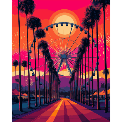 Road to the festival | Paint by Number- Paint by Numbers