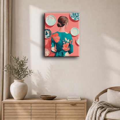 A wall of memories | Paint by Number