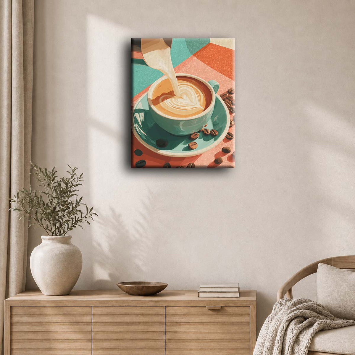 Coffee with Love | Paint by Number