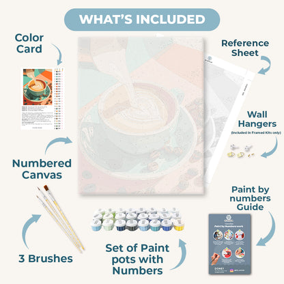 Coffee with Love | Paint by Number