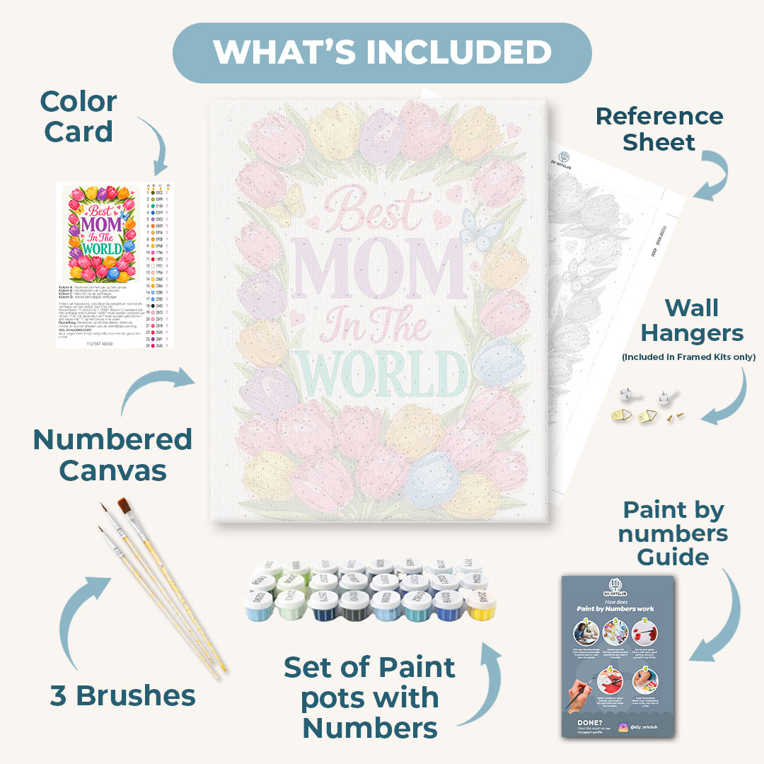 Gift for Mom | Paint by Number