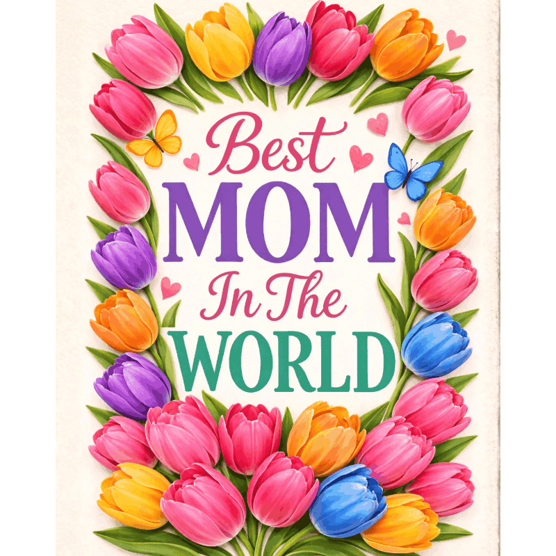 Gift for Mom | Paint by Number- Paint by Numbers