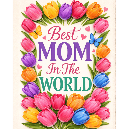 Gift for Mom | Paint by Number- Paint by Numbers