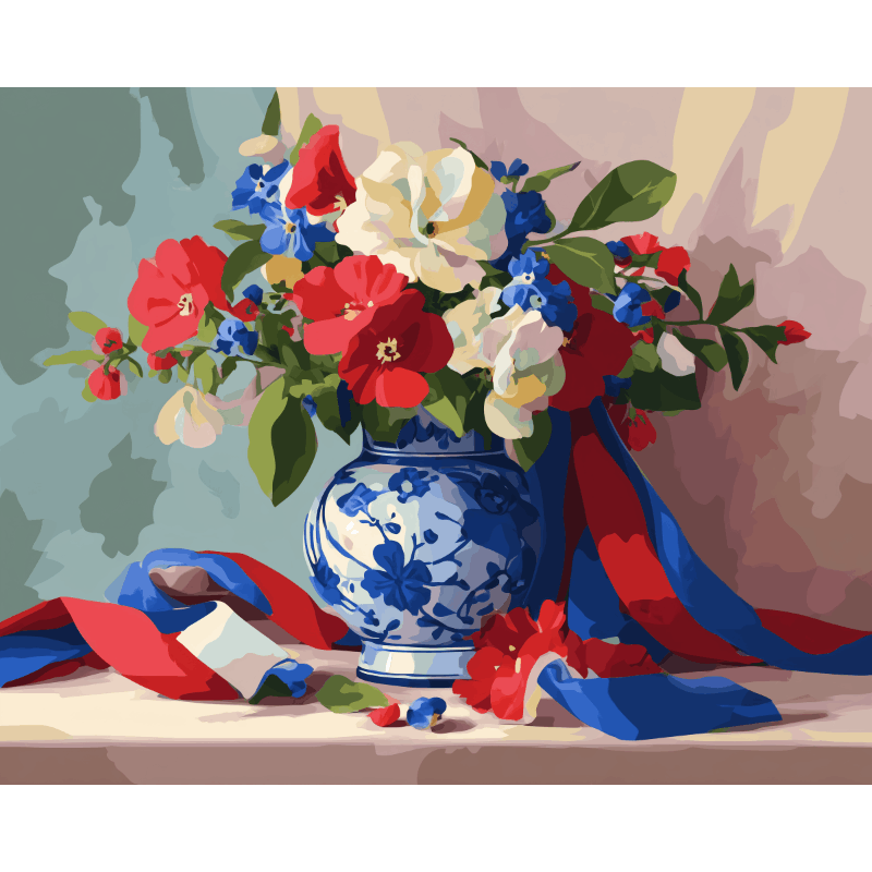 Floral Anthem | Paint by Number- Paint by Numbers