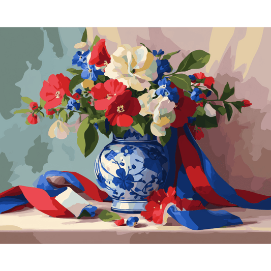 Floral Anthem | Paint by Number- Paint by Numbers