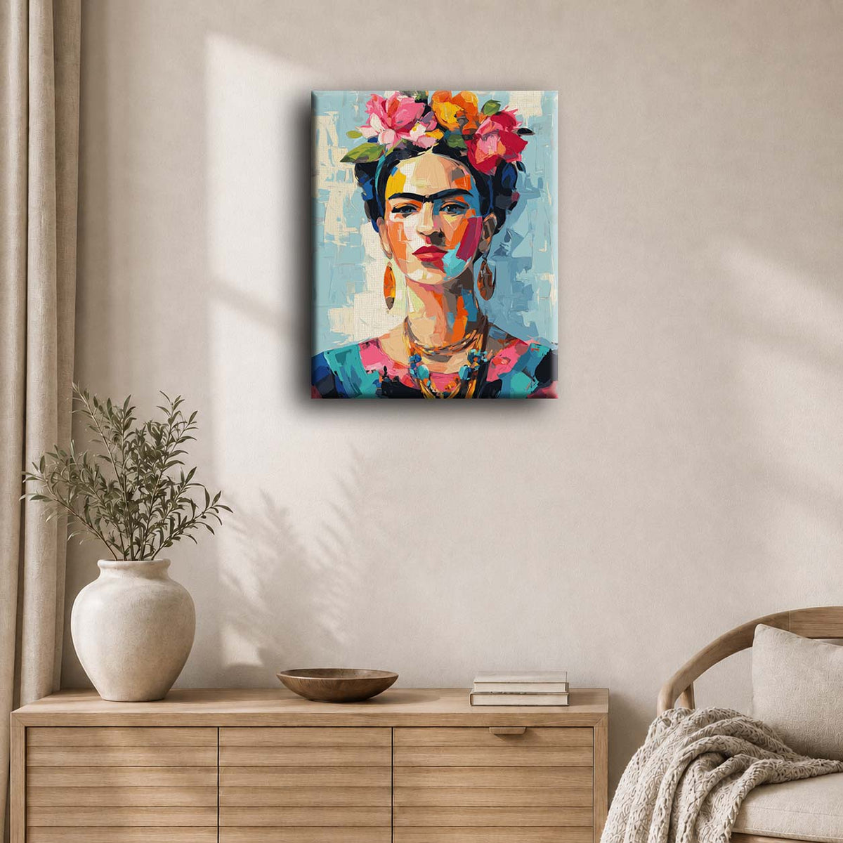 Expressive Frida | Paint by Number