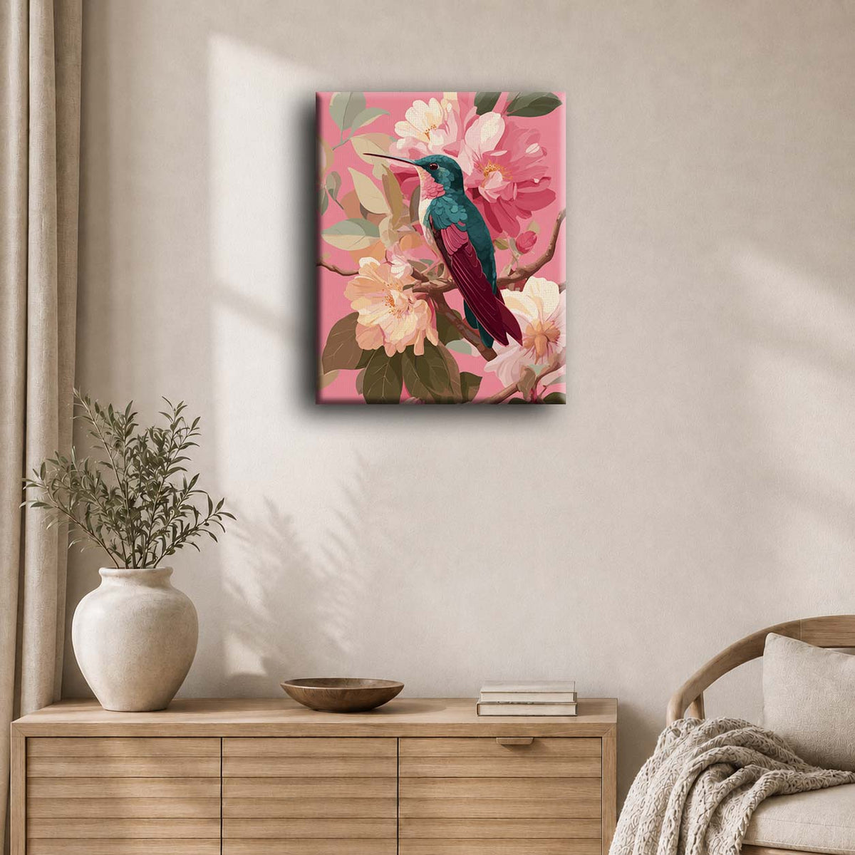 Botanical Bird | Paint by Number