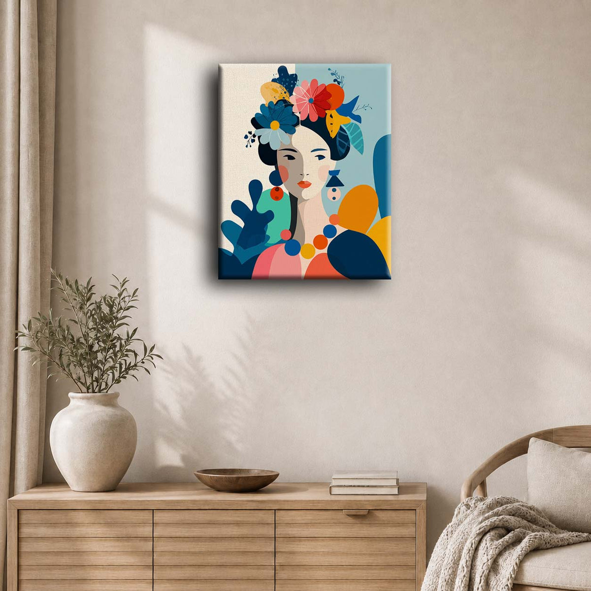 Matisse-inspirert | Maleri etter tall