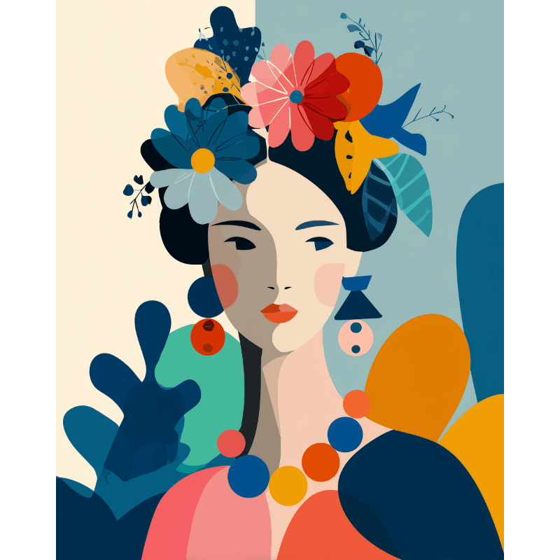 Matisse-inspired | Paint by Number- Paint by Numbers