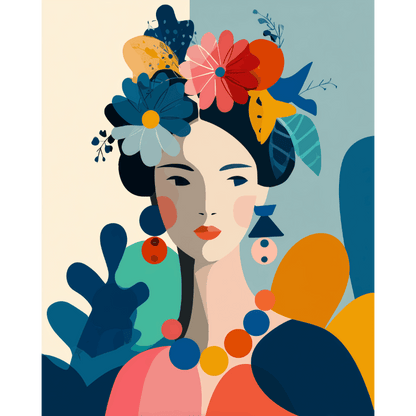 Matisse-inspired | Paint by Number- Paint by Numbers