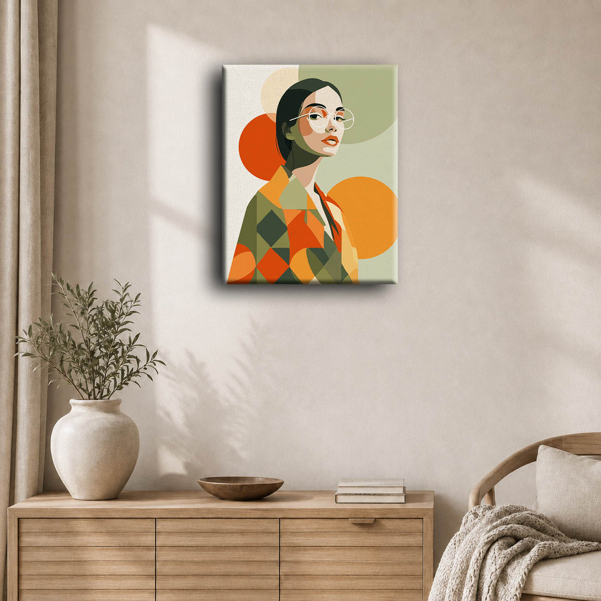 Skandinaavinen tyttö | Numeromaalaus