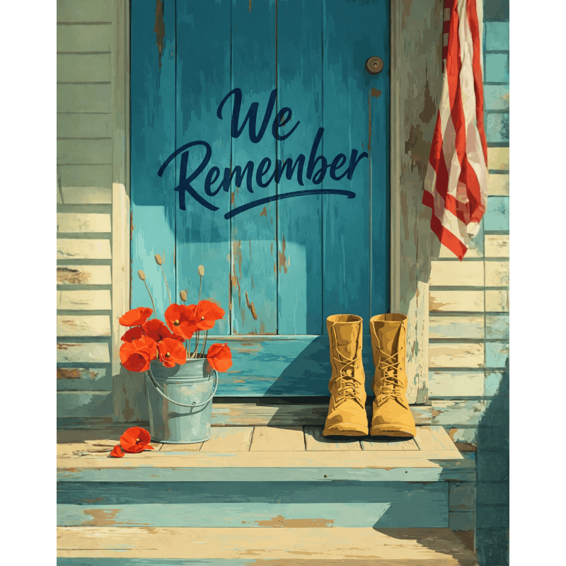 We Remember Pt. 2 | Paint by Number- Paint by Numbers