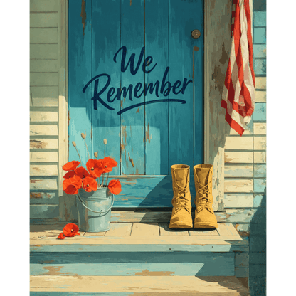 We Remember Pt. 2 | Paint by Number- Paint by Numbers